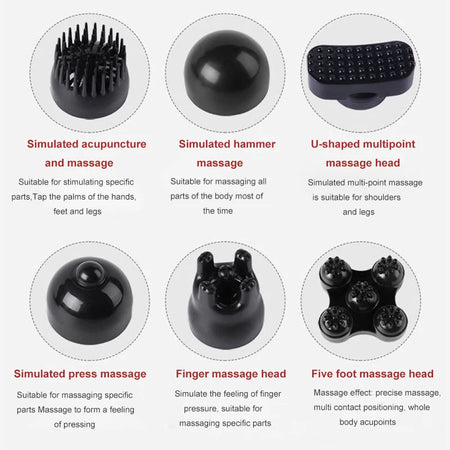 2025 NEW Electric Handheld Dolphin Massage Stick Shoulder Neck Tapping Cervical Spine Waist Legs Whole Body Meridian Relaxation &ndash; Back And Neck Relief