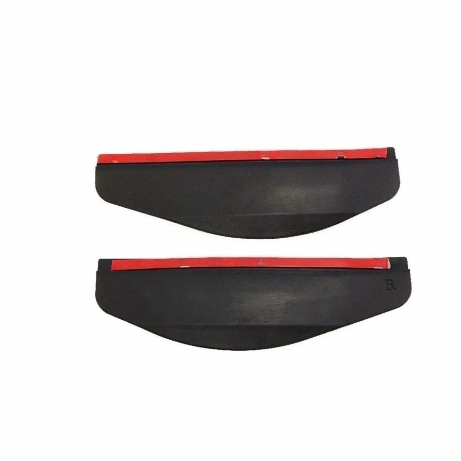 Anti-Glare Car Mirror Visor Guards with PVC, Rain Protection