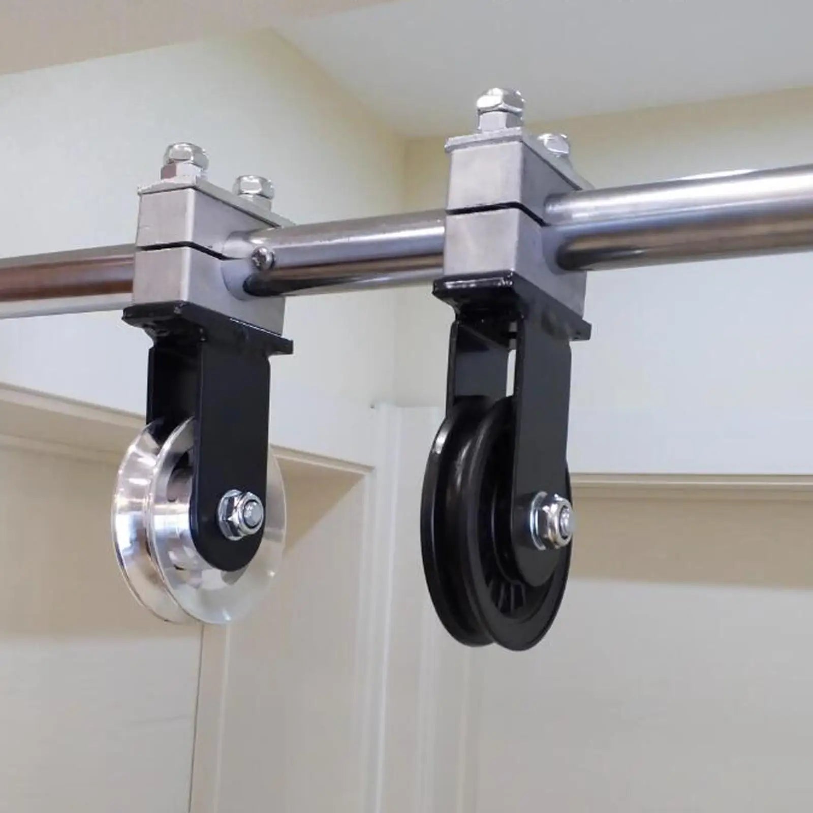 Universal Bearing Pulley Wheel - Durable Aluminum Alloy Gym Equipment