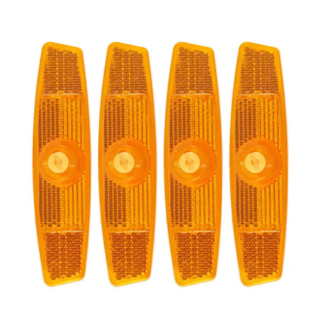 Fish Shaped Safety Spoke Reflectors For Bicycle Rim Light