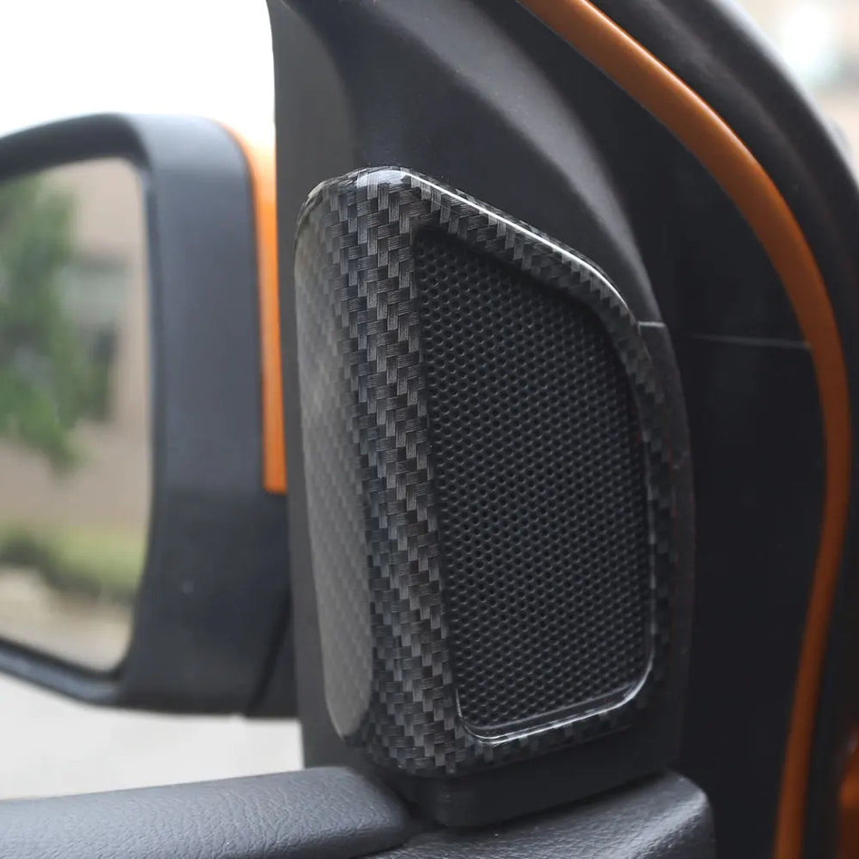 Stulpelio garsiakalbio apdaila Ford Focus 3 MK3 ABS chromo interjero aksesuarai ir priekinio durų stulpelio puošmenos