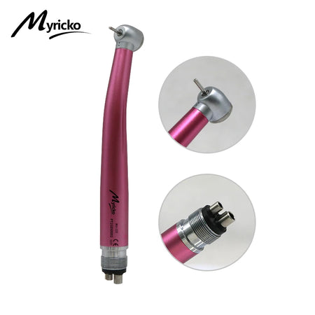 WJ-122/144 - Sterilizable Low-Noise Dental Handpiece 4 hole STA  pink / CHINA