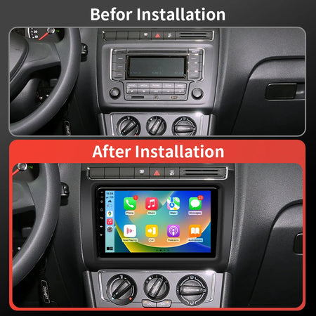 9Inch Car Radio CarPlay Android Auto &ndash; Bluetooth WiFi