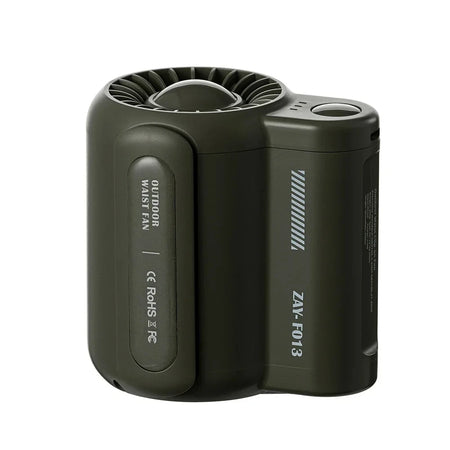 Portable Rechargeable Waist Fan Mini &ndash; 4500mAh Long Runtime green