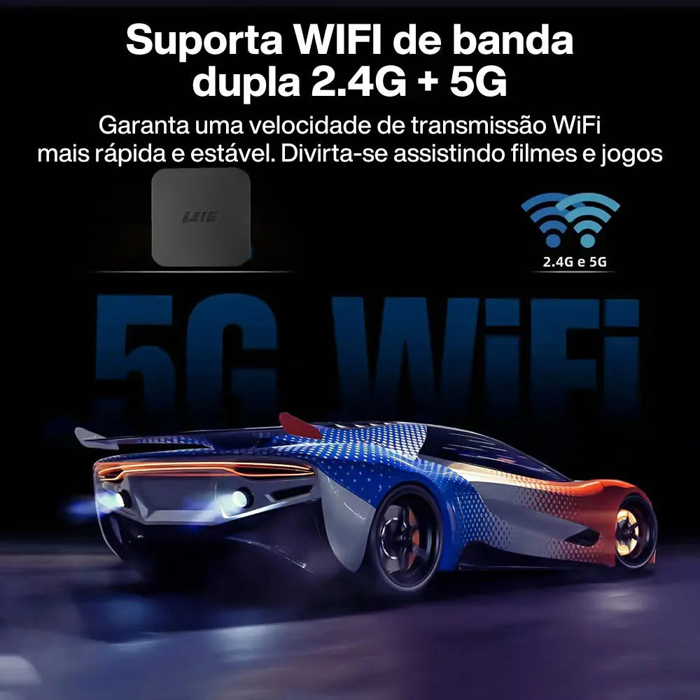 U16 4K Android TV Box &ndash; Android 11.0 OS Dual Band WiFi