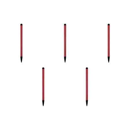 Universal Stylus Pen for iPad, iPhone, Samsung - Precision Drawing &amp; Writing Red 5PCS