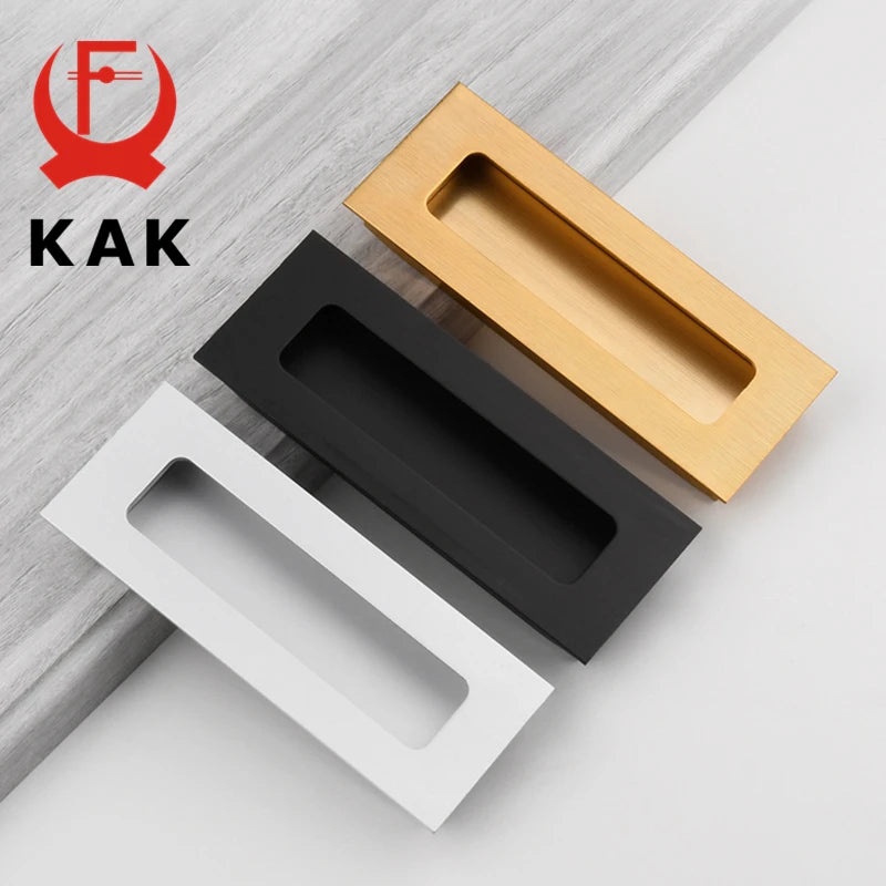 KAK Zinklegering Moderne Ingebouwde Knoppen voor Keukenkasten