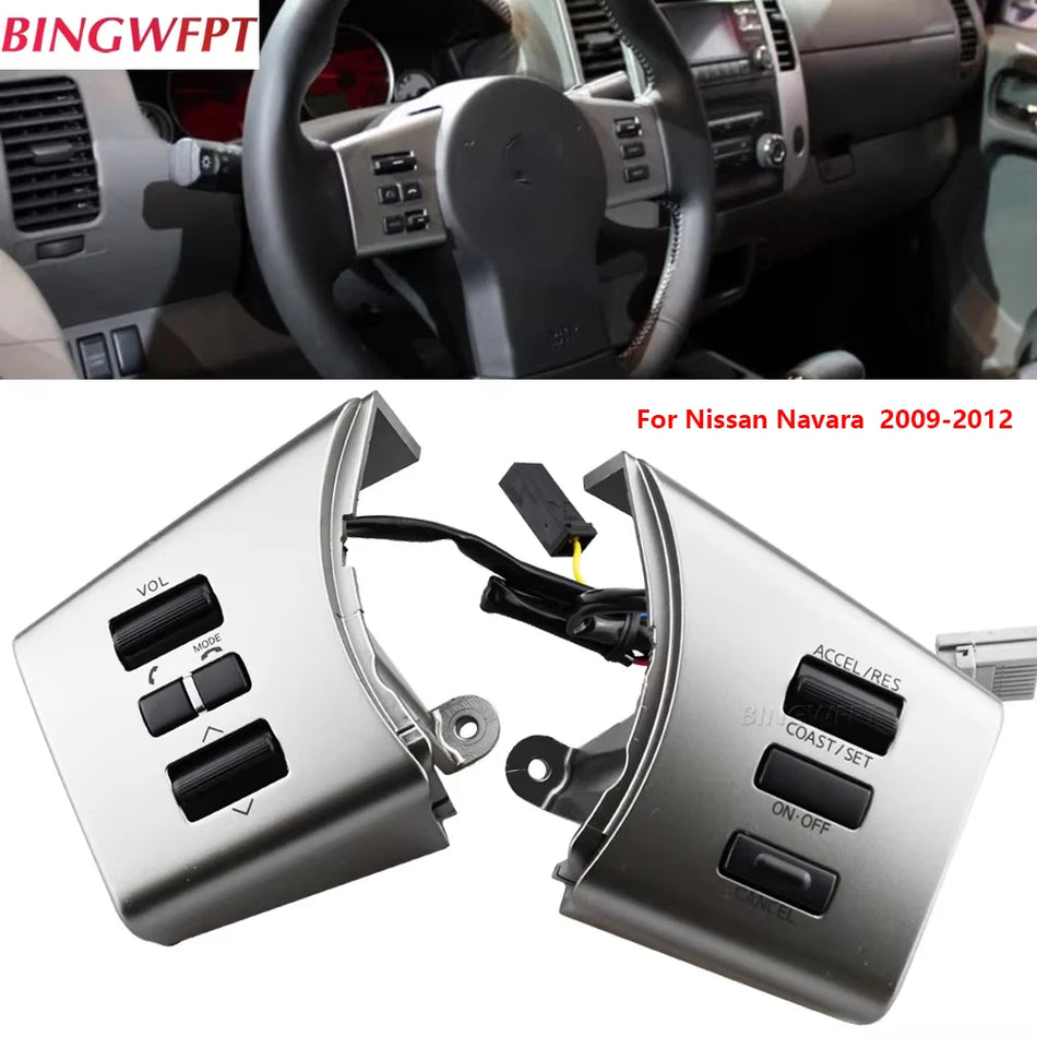 Button Switch Audio Volume ABS for Nissan Navara 2009-2012