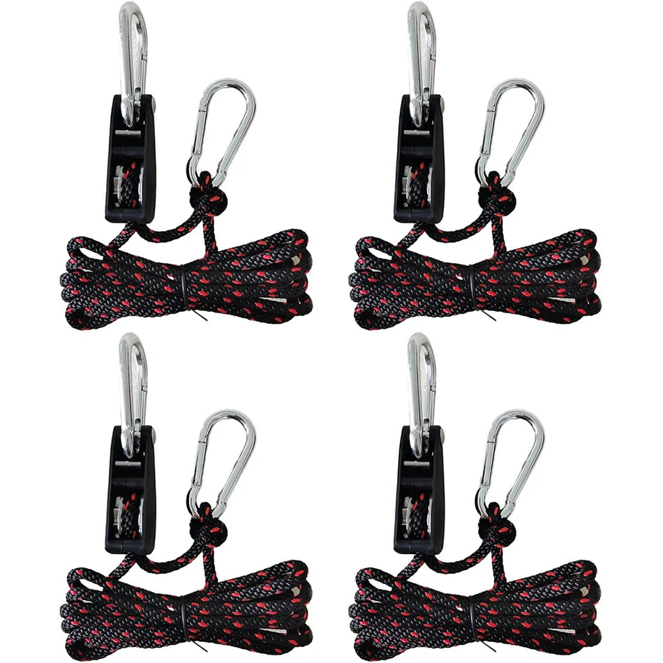 Sfoară de legat cu ratchet din nylon de 6mm pentru corturi și copertine