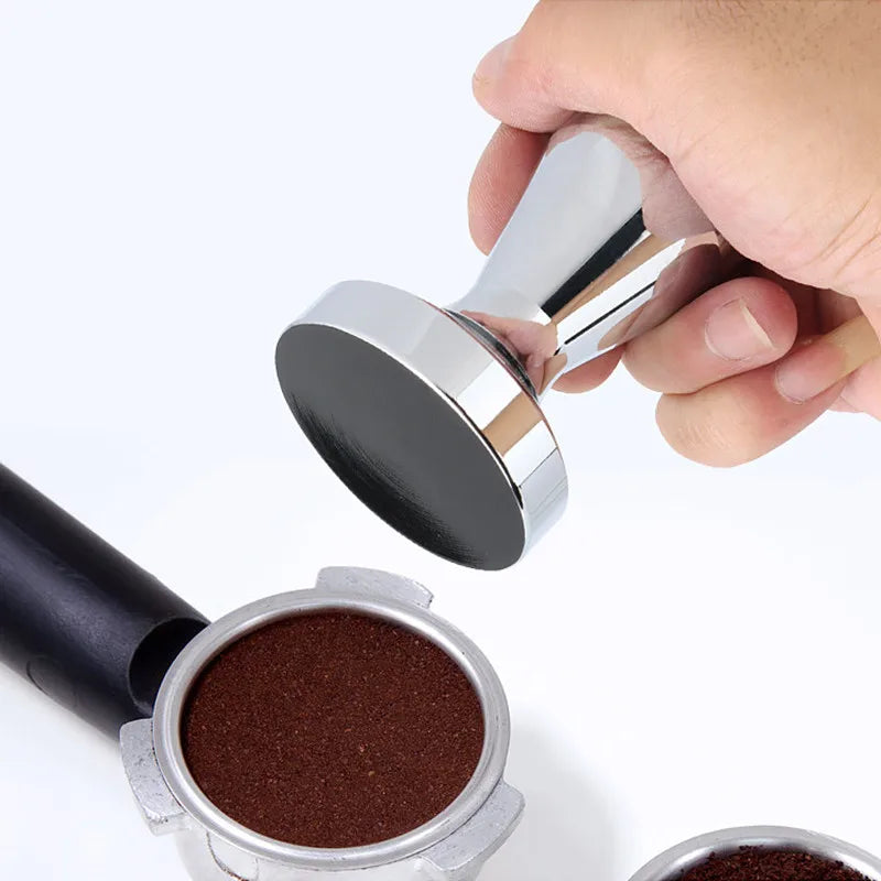 Stainless Steel Coffee Tamper &ndash; Solid Detachable Design