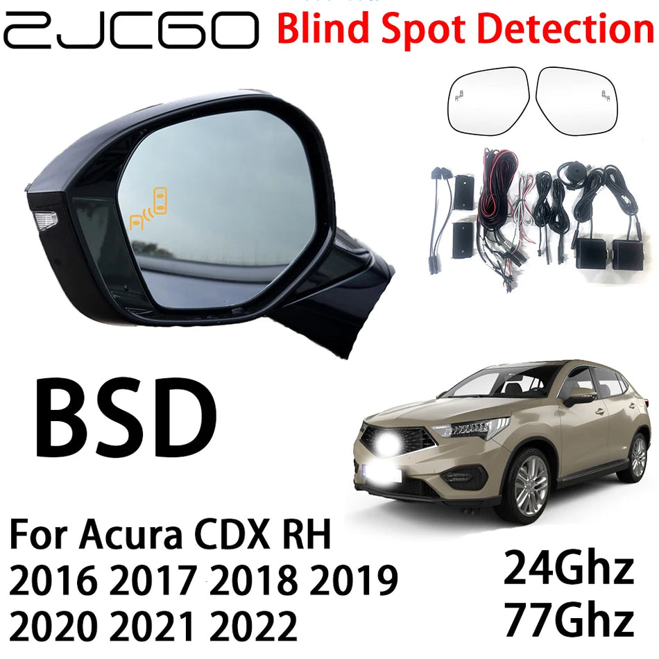 Sistema di allerta radar BSD RH Acura CDX con rilevamento dell'angolo cieco, sicurezza alla guida