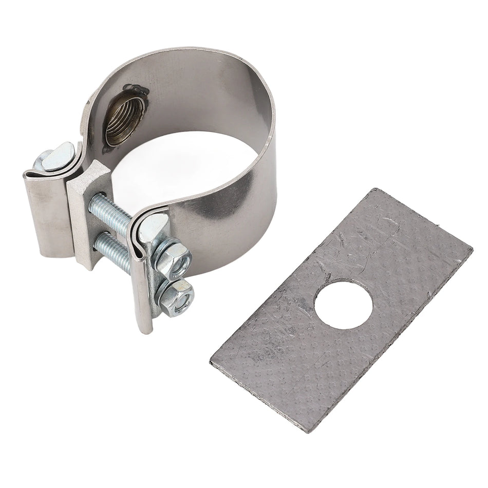 Adaptor pentru senzor de oxigen cu bandă largă Clamp On, din oțel inoxidabil ajustabil