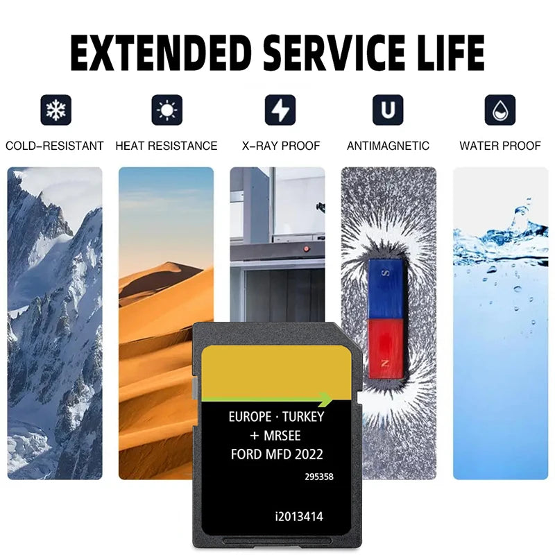 Ford MFD Sync Map SD Card 2022 &ndash; Genuine Ford Map Data