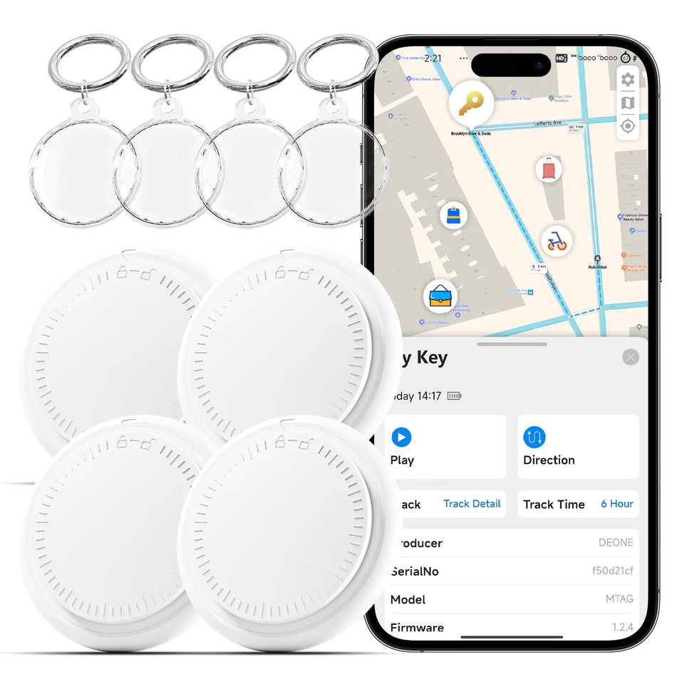 Tracking Tags Waterproof Finder And Item Locator &ndash; Compact