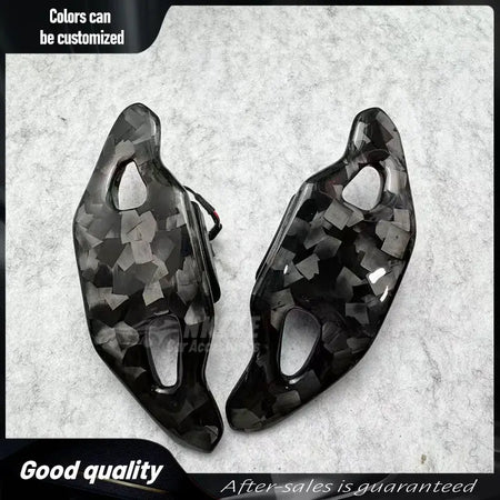 Forged carbon fiber large foil shift paddles suitable for Audi A4 B9 Q5L Q3L C8 C7 PA Lamborghini shift pad by InterCyprus Trading Ltd