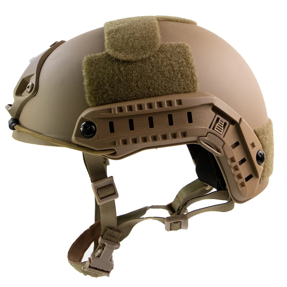 BOOIU Airsoft Tactical Helmet &ndash; Thickened ABS Shell FMH MD Nonporous