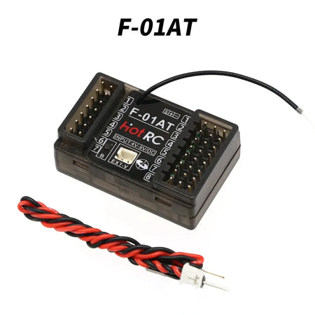 HOTRC 2.4Ghz F-04A F-06A F-08A F-01A F-04AT F-06AT F-08AT F-01AT with Gyro Light 4/6/8Ch Rc Receiver for Hotrc Rc Transmitter by InterCyprus Trading Ltd