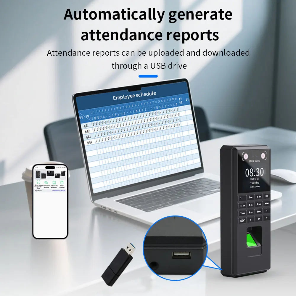 Face Door Access M21 M22 M25 &ndash; Multi-Modal Biometric