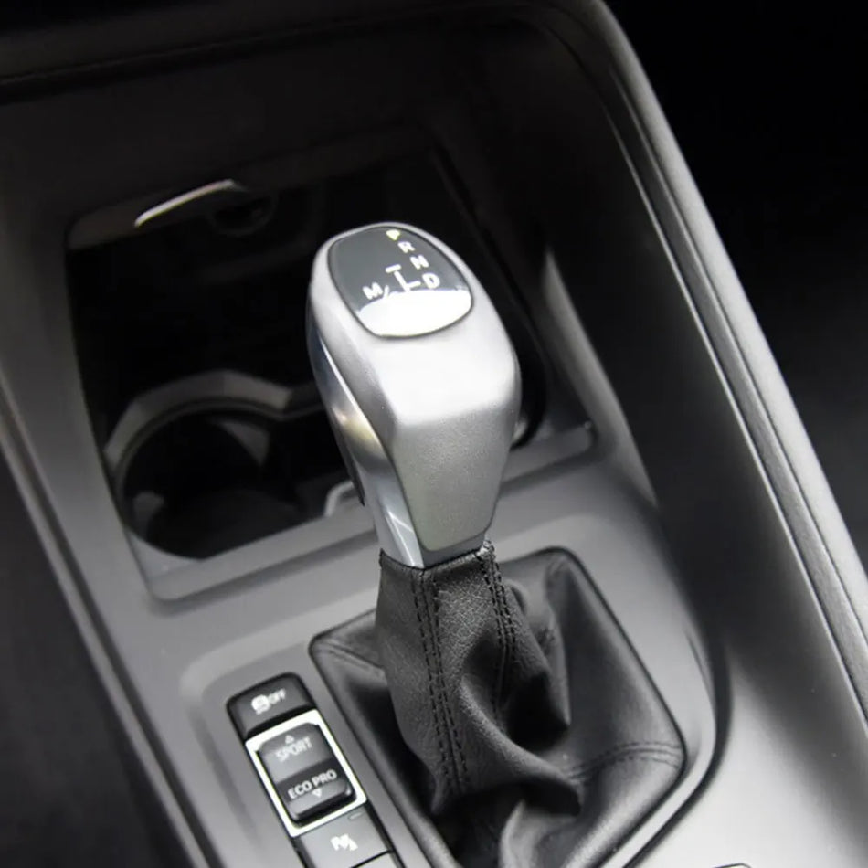 Pavarų perjungimo rankenėlės dangtelis chromu BMW X1 F48 2016-2021 automatinės transmisijos vidaus apdaila