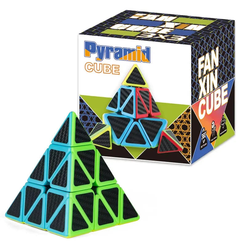 Pyramid Cube 3x3 &ndash; Smooth Magnetic Speed Puzzle B 3x3