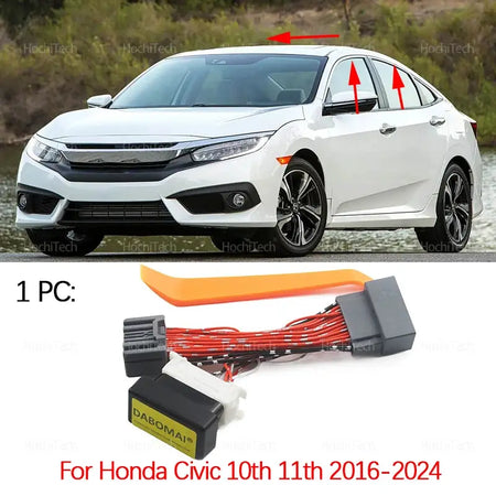For Honda Civic 10th 11th 2016-2022 2023 2024 Car Tuning Auto Tuning Window Lifting Automatic Closed Sunroof Parts by InterCyprus Trading Ltd