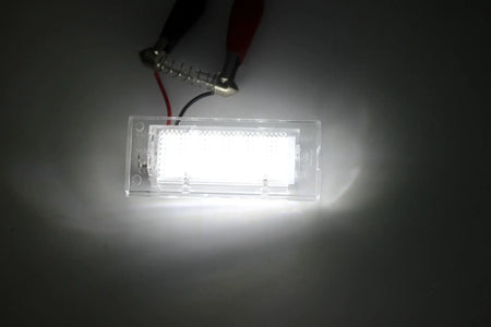 For BMW X3 E83 03-11 X5 E53 00-06 Canbus LED License Number Plate Light White by InterCyprus Trading Ltd