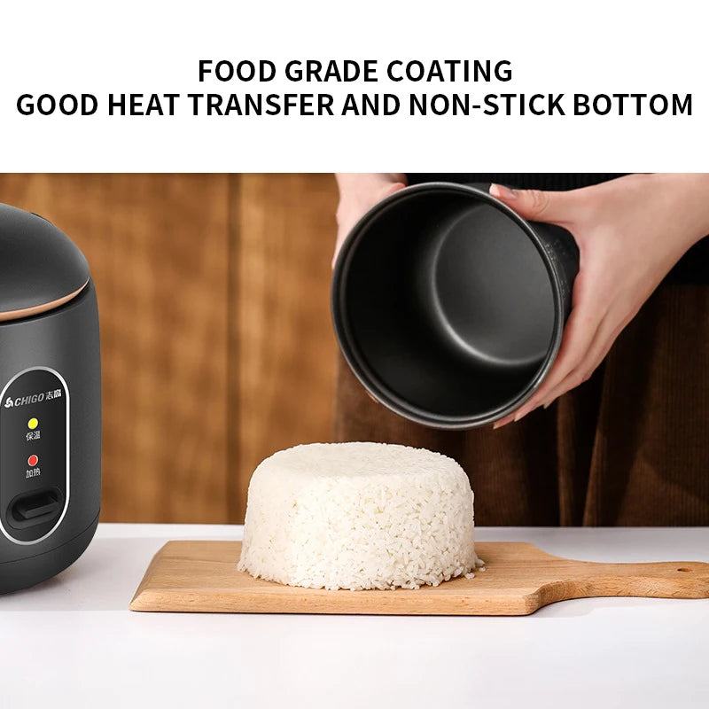 Zhigao Mini Rice Cooker - Compact &amp; Efficient