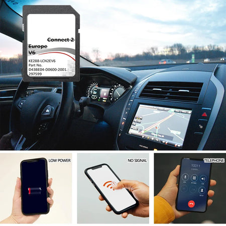 Nissan Juke 2013 2014 C2V6 France SD Map Card &ndash; 16GB