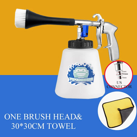 Tornado Car Interior Deep Cleaning Dust Gun &ndash; High Pressure US one head towel