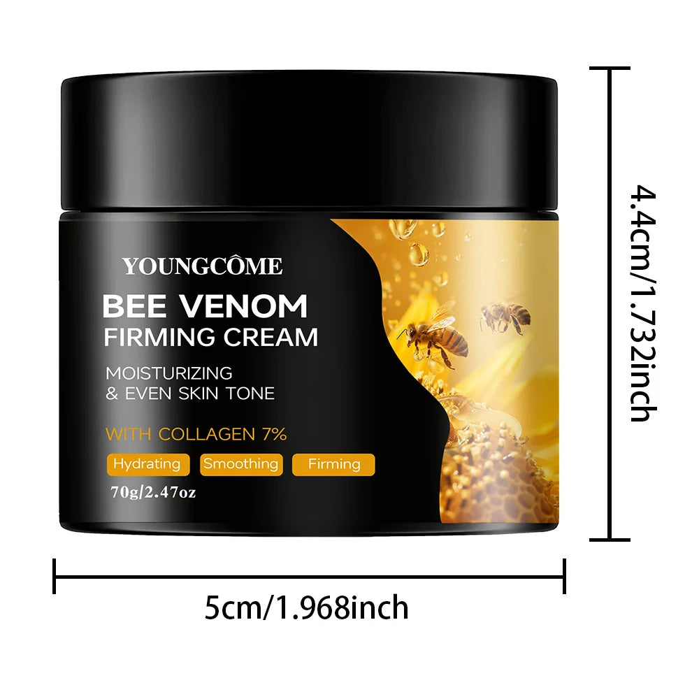 Premium Bee Venom Cream &ndash; Collagen Boosting Anti-Aging Hydration 70G