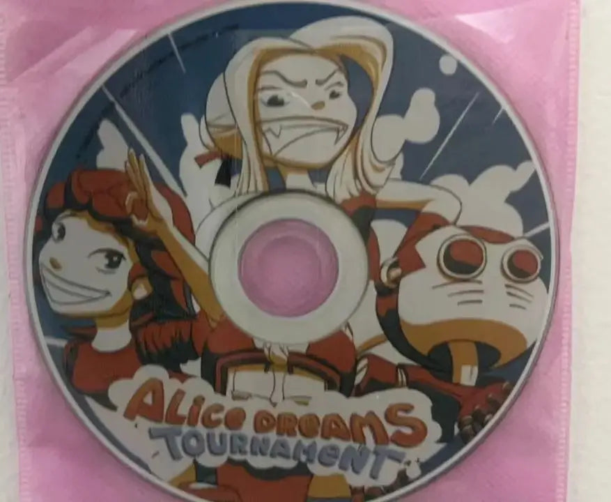 Alice Dreams Tournament - Retro SEGA Dreamcast RPG Game Disc game disc