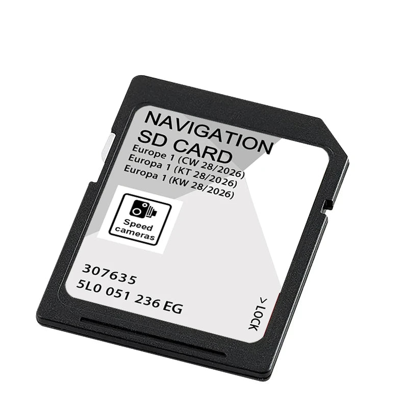 Skoda Discover Media SD Card Europe Map 32GB &ndash; 2026 Update