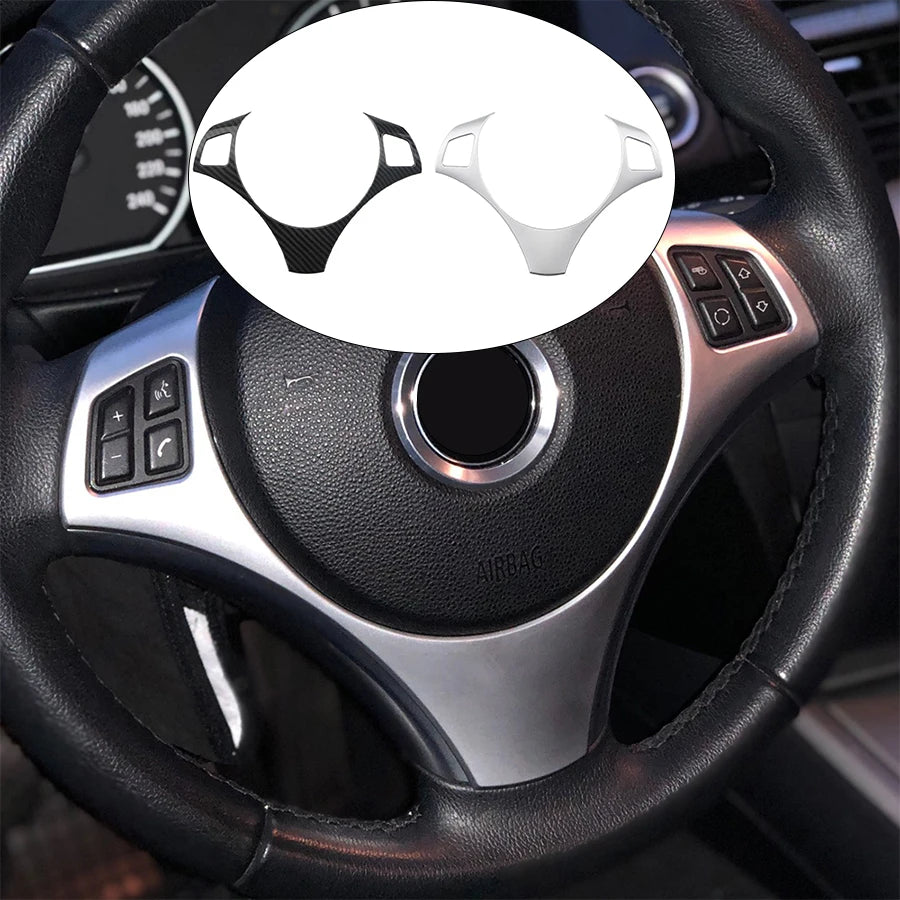 Vairo apdailos dangtelis chromuota rėmo lipdukas BMW E90 3 serija 2005-2012 vidaus atnaujinimas