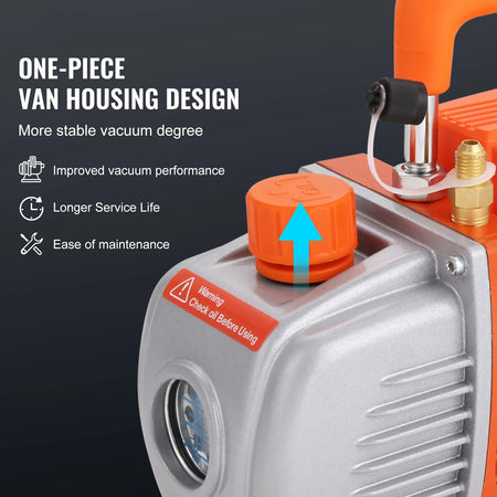 SucceBuy 3GAL To 5GAL Vacuum Chamber &ndash; 3.5CFM Pump Included