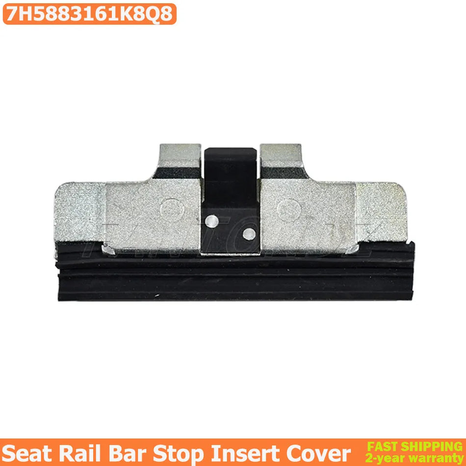 Cubierta de inserción de tope de riel de aluminio cepillado para VW Transporter T5