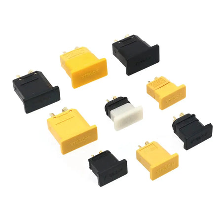 5pcs XT60 XT90 Series Aircraft Model Plug Universal Dust Cover Waterproof Lithium Battery Connector Male and Female Plug Sheath by InterCyprus Trading Ltd