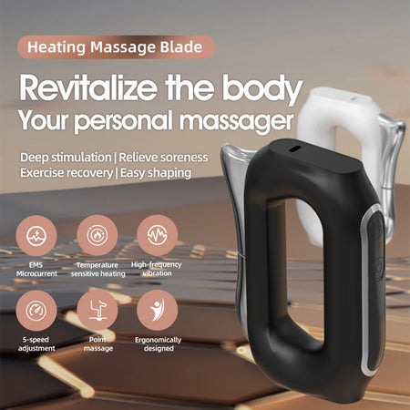 Hot Electric Fascia Massager - EMS Microcurrent Therapy