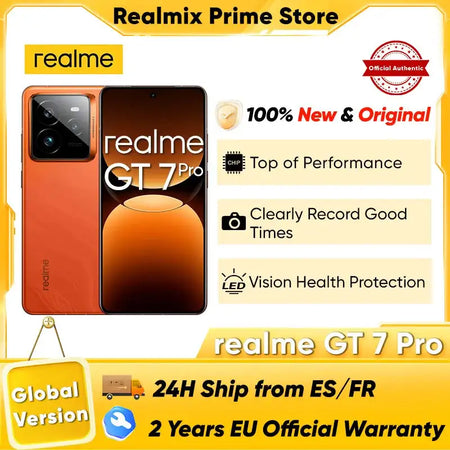 Realme GT 7 Pro - Global 5G Powerhouse With 120W FastCharge