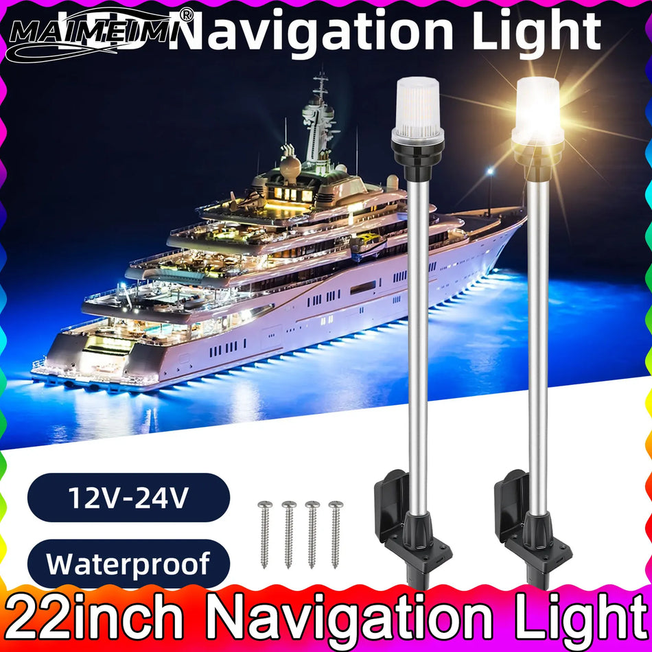 22 Inch Boat Navigation LED Light - Anchor &amp; Marine Safety | MAIMEIMI