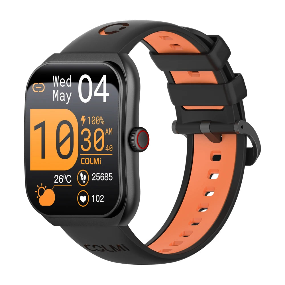 COLMI P86 &ndash; 1.93 Inch AMOLED Health Smartwatch Bluetooth black