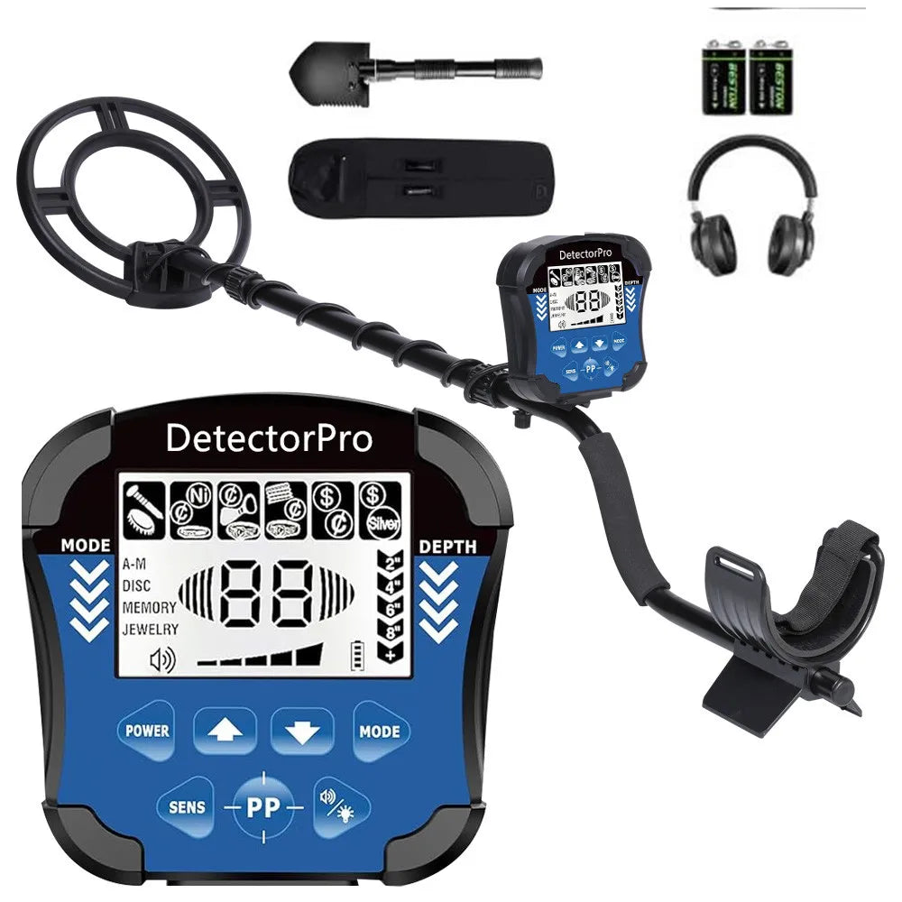 MD8010 Metal Detector &ndash; High Accuracy Treasure Finder Add accessories