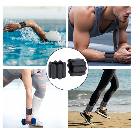 Adjustable Wrist Weights for Versatile Exercise and Travel