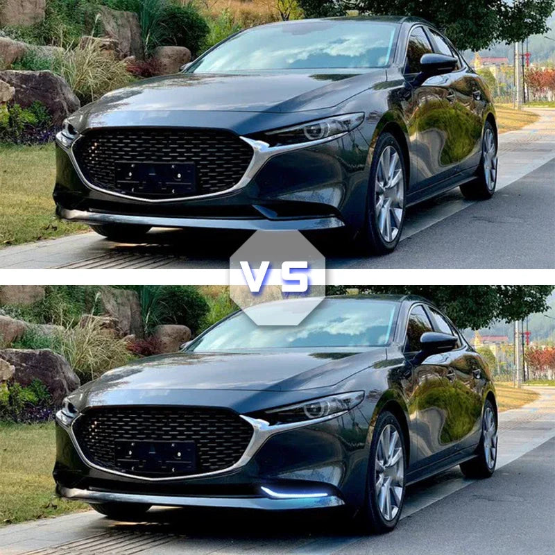 2Szt Mazda 3 DRL 2019 2020 LED Światło Dziennie Żółte Kierunkowskaz