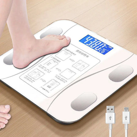 New Charging Model Scale &ndash; Smart Body Composition Monitor white Charging model