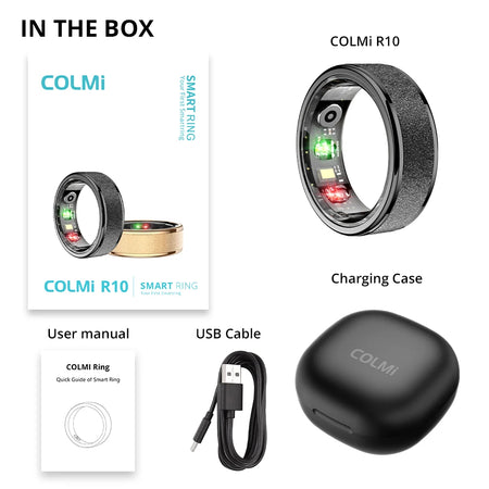 COLMI R10 Smart Ring - Health Monitor with 5ATM Waterproof &amp; Multi-sport Mode