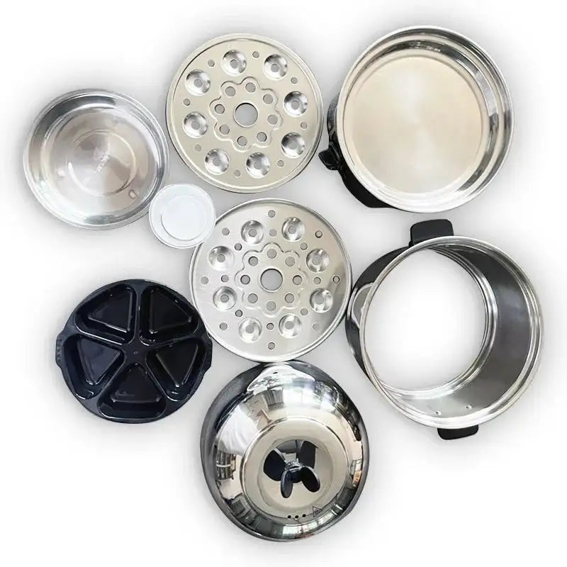 Electric Egg Boiler Double Layer Breakfast Maker Pro