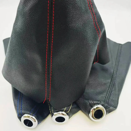 16mm Universal PU Leather Gear Shift Boot Cover for Manual Cars by InterCyprus Trading Ltd