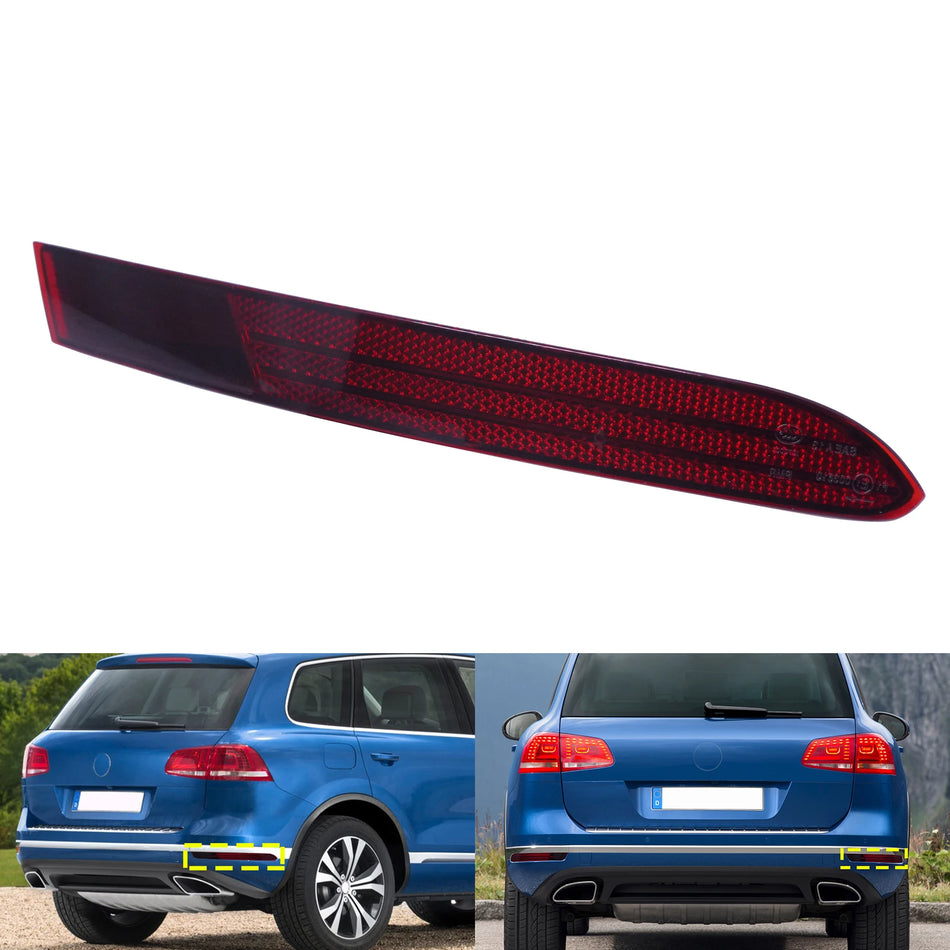 Rechter hinterer Stoßfängerreflektor für VW Touareg 7P 2015-2018 7P6945702K
