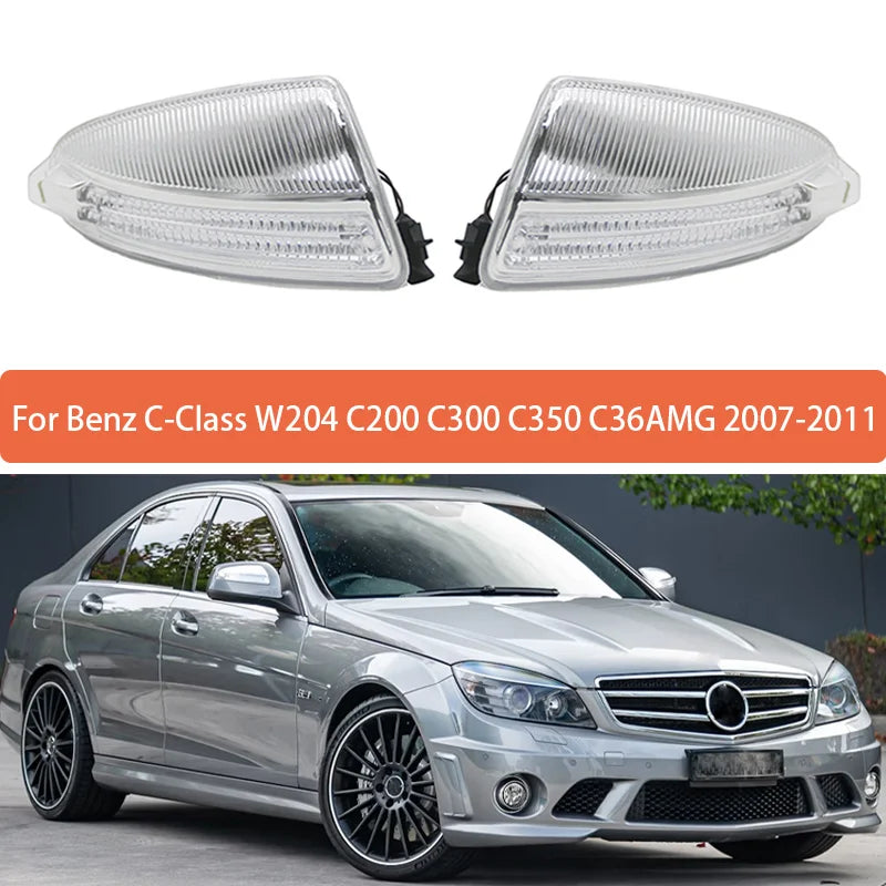 Lampa de semnalizare LED pentru oglinda laterală pentru Mercedes-Benz W204 C-Class C200 C300