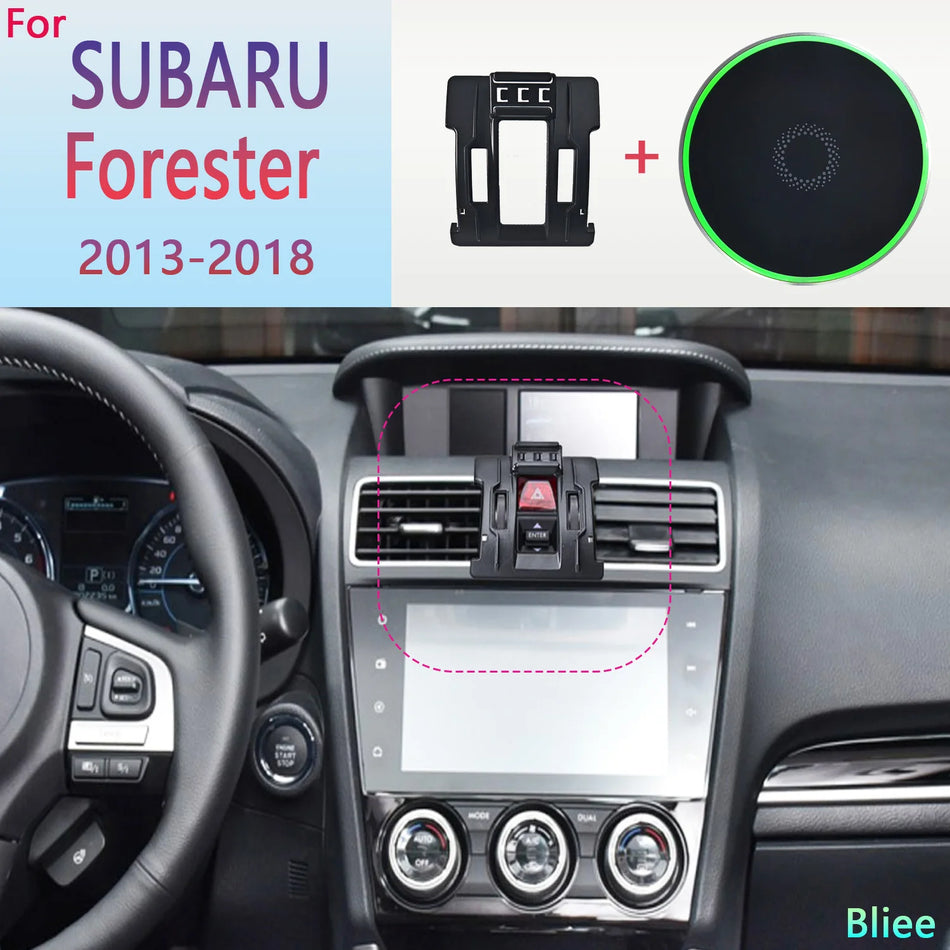 Subaru Forester 2013-2018 Magnetisk Trådlös Telefonhållare